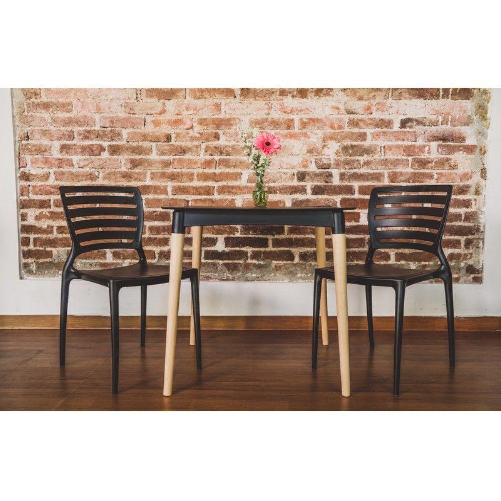 Cadeira Sofia Preta Tramontina Encosto Vazado Horizontal 92237/009 - 4