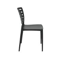 Cadeira Sofia Preta Tramontina Encosto Vazado Horizontal 92237/009 - 5