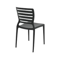 Cadeira Sofia Preta Tramontina Encosto Vazado Horizontal 92237/009 - 7