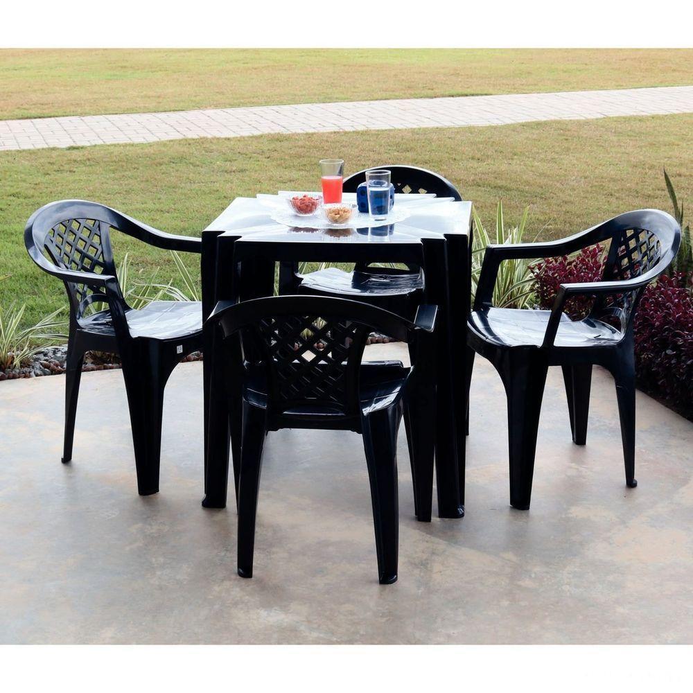 Cadeira Tramontina Iguape Basic Com Braços Em Polipropileno Preto Tramontina - 2