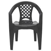 Cadeira Tramontina Iguape Basic Com Braços Em Polipropileno Preto Tramontina - 1