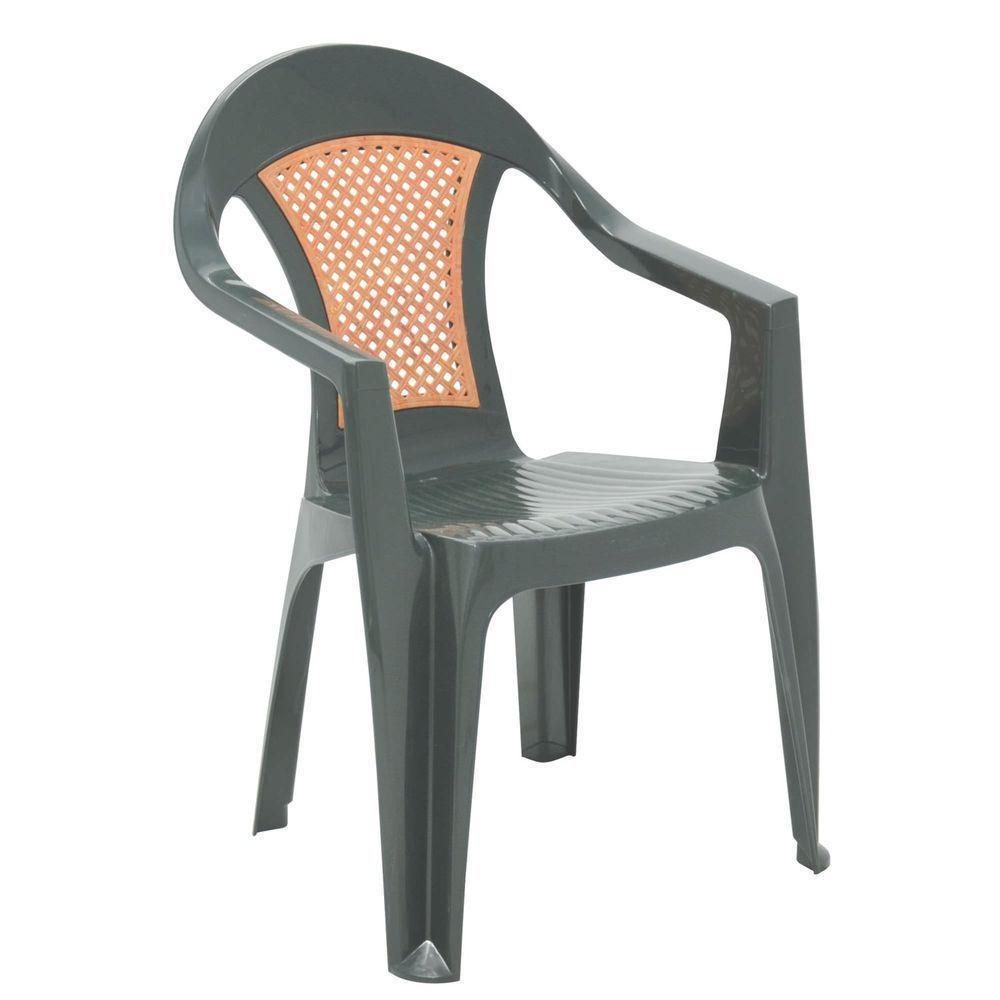 Cadeira Tramontina Malibu Classic Com Braços Em Polipropileno Verde Tramontina - 5