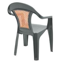 Cadeira Tramontina Malibu Classic Com Braços Em Polipropileno Verde Tramontina