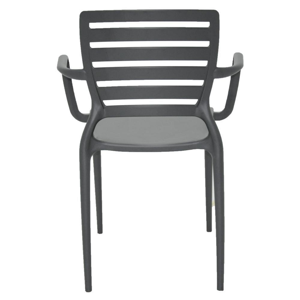 Cadeira Tramontina Braços em Polipropileno e Fibra de Vidro - 2