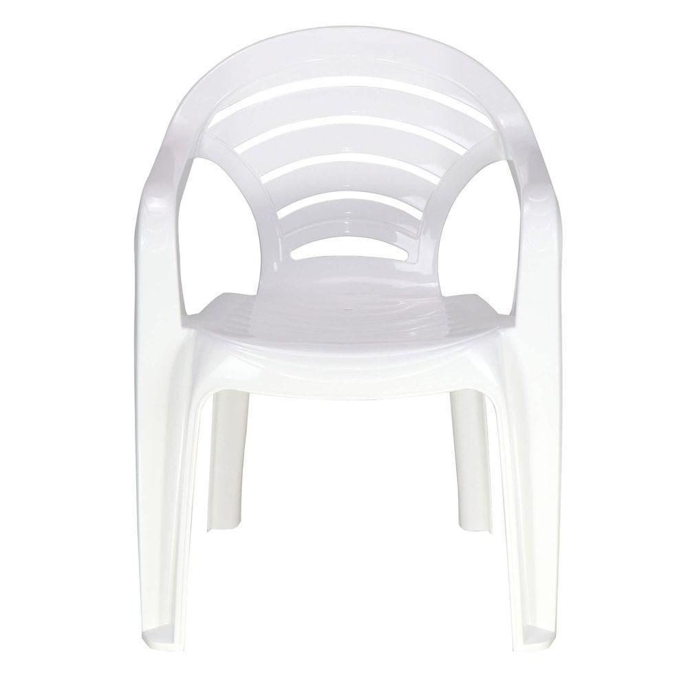 Cadeira Tramontina Angra Basic Com Braços Em Polipropileno Branco Tramontina - 6
