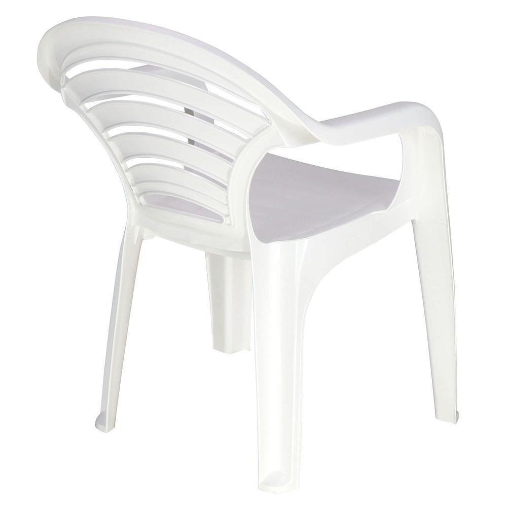 Cadeira Tramontina Angra Basic Com Braços Em Polipropileno Branco Tramontina - 8