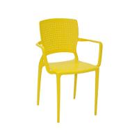 Cadeira Safira Com Braço Amarela Tramontina 92049/000 - 1
