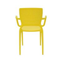 Cadeira Safira Com Braço Amarela Tramontina 92049/000 - 3