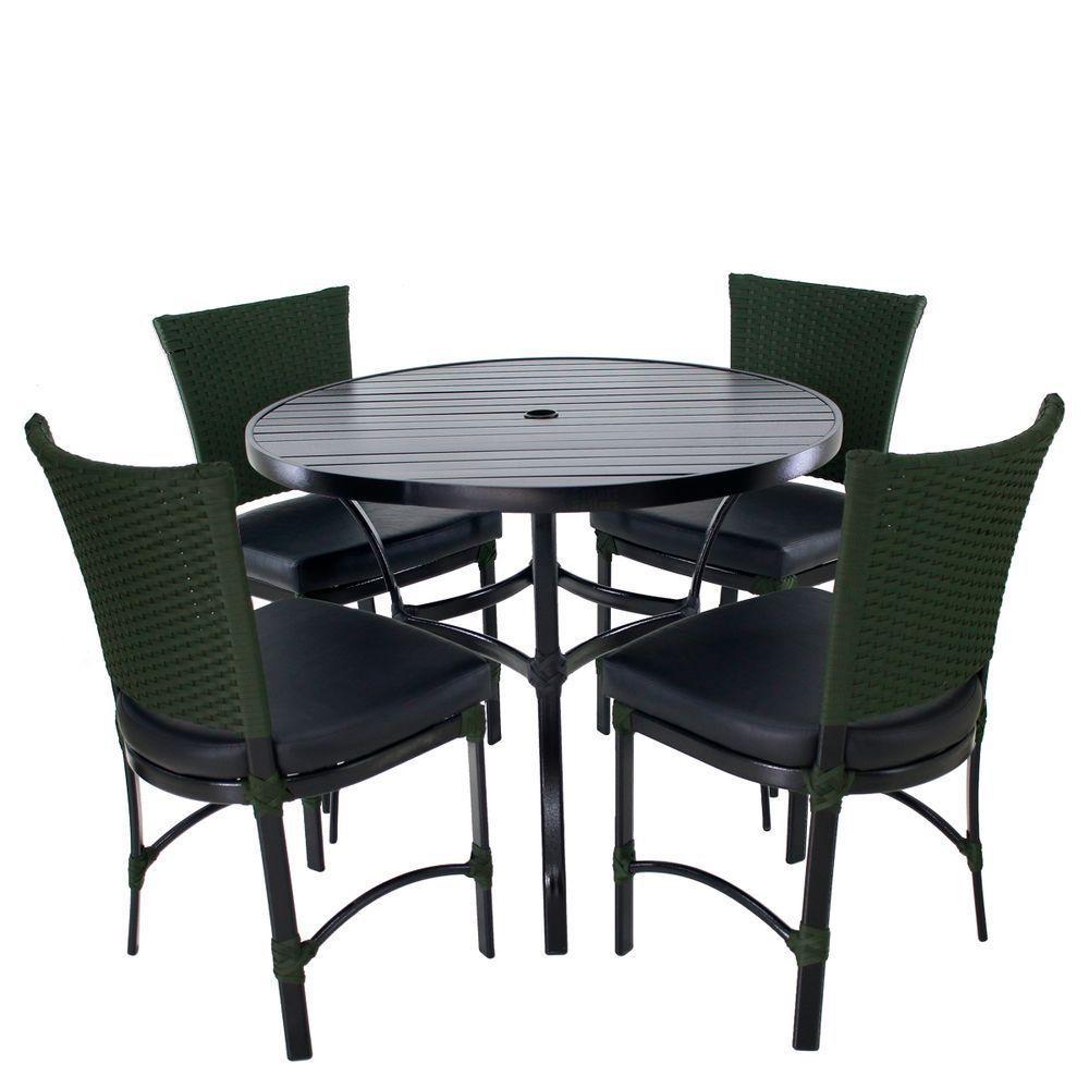 4 Cadeiras Florata Com Mesa P/ Sacada, Edícula, Cozinha - 1