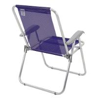 Cadeira De Praia Tramontina Com Assento Roxo - 17