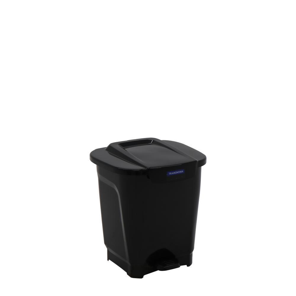 Lixeira Tramontina T-force 25l em Polipropileno Preto - 2