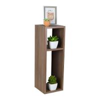 Mesa De Cabeceira Nogal Cama Solteiro Quarto Sala 20cm - 1