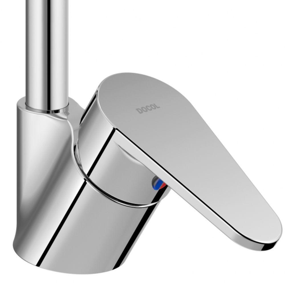 Misturador Monocomando Docol Bancada Gali Bica Alta - 5