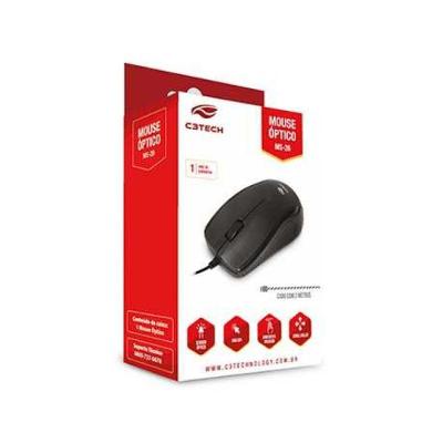 Mouse Usb C3tech Preto Ms 26bk