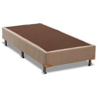 Cama Box Base Universal Solteiro Americana Suede Clean (88x188x23) - Ortobom - 1