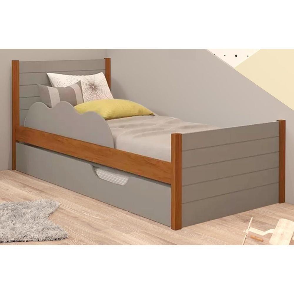 Bicama Solteiro Elza c/Auxiliar Branco - Cimol - 8