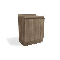 Módulo Cozinha Kappesberg Maxxi   G744 2 Portas c/ Tampo Nogal - 1