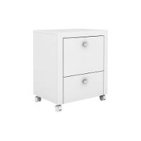 Gaveteiro p/ Escritório ME4112 Pasta Suspensa c/ 2 Gavetas Branco - Tecno Mobili - 1