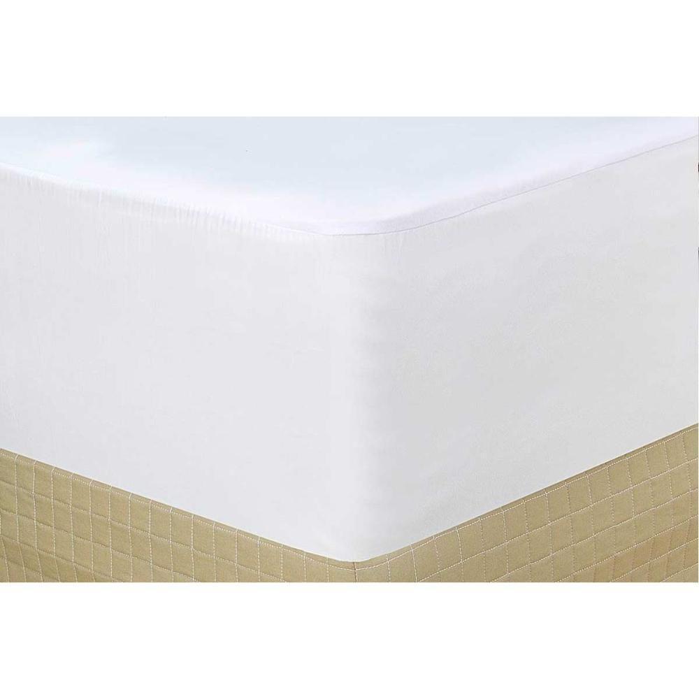 Protetor Colchão Casal Liso Impermeável (138x188) - Ortobom - 1