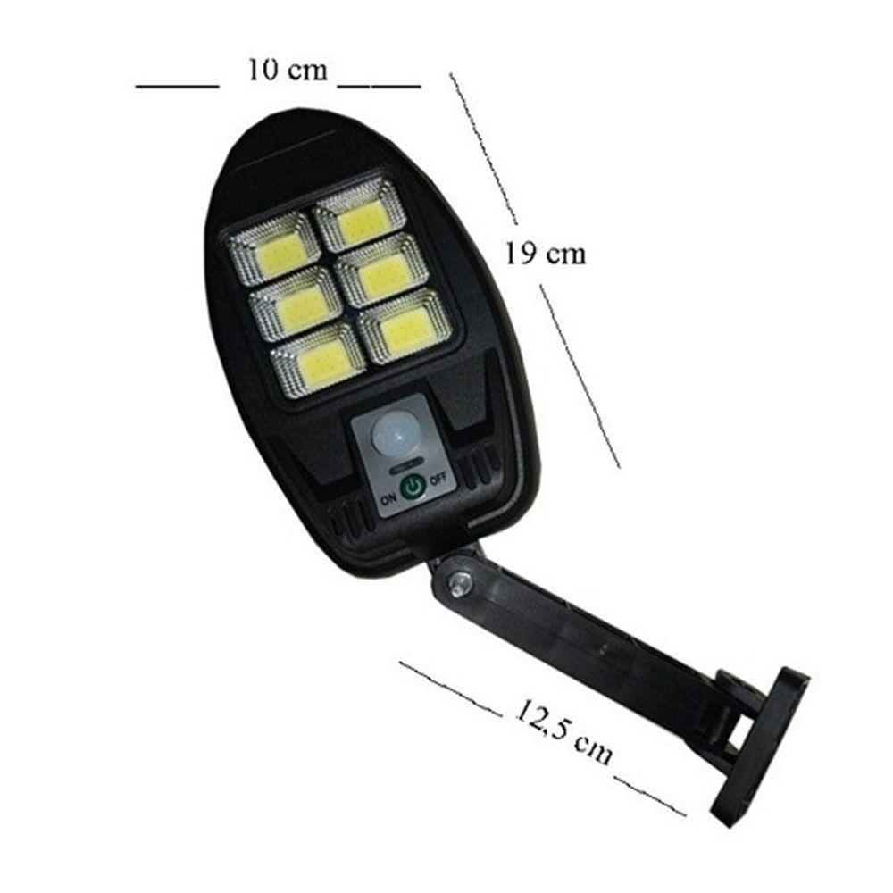 Luminaria Solar Poste Sensor De Movimento Presença Led - 3