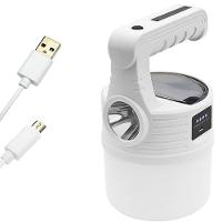 Luminaria Solar 2x1 Duplo Led Lanterna A Prova De Agua - 1