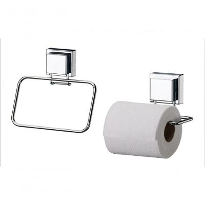 Kit Banheiro Inox Ventosa 2 Peças Future