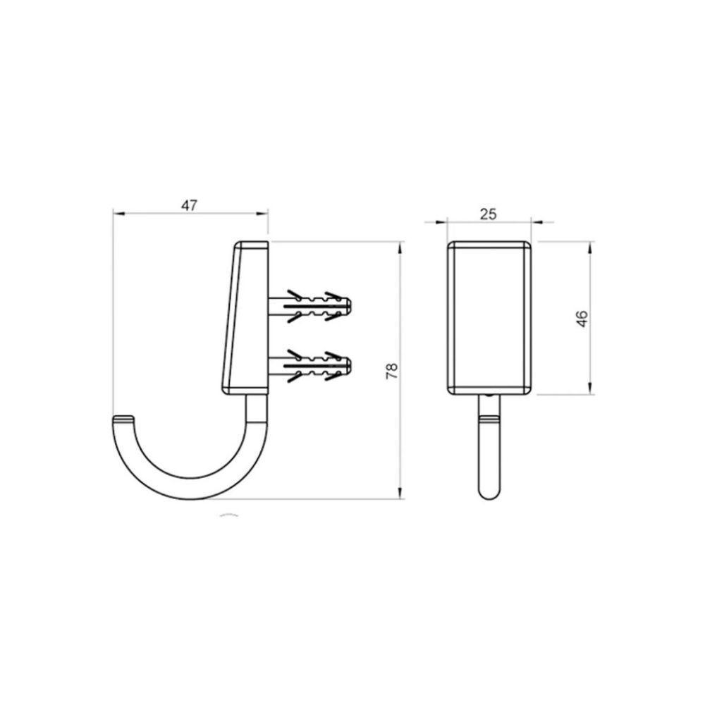 Kit De Acessórios Lorenway - Lorenzetti Cromado - 2