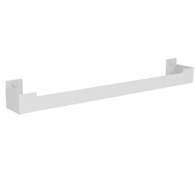 Porta Toalha Banho Suporte Banheiro Toalheiro Branco Elg