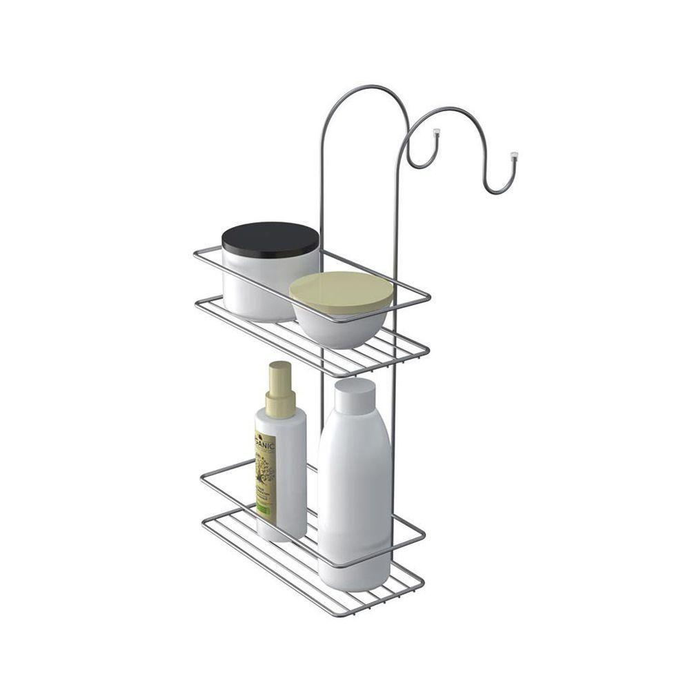 Porta Shampoo Duplo Para Box - Stolf Cromado - 1