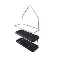 Porta Shampoo Com Base De Plástico - Stolf Preto - 1