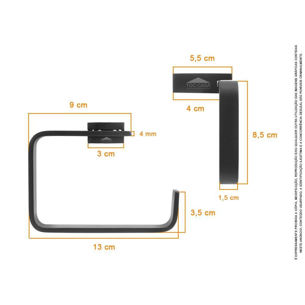 Papeleira Sem Tempa Siena Black 2020 - 4