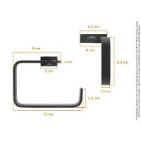 Papeleira Sem Tempa Siena Black 2020