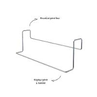 Toalheiro Simples Para Box De Banheiro - Stolf Cromado - 2