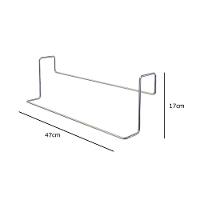 Toalheiro Simples Para Box De Banheiro - Stolf Cromado - 3