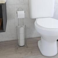 Suporte De Aço Para Papel Higiênico 4 Rolos - Stolf