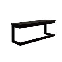 Toalheiro Porta Toalhas De Parede Acessório Para Banheiro Estilo Industrial Preto Laca - 5