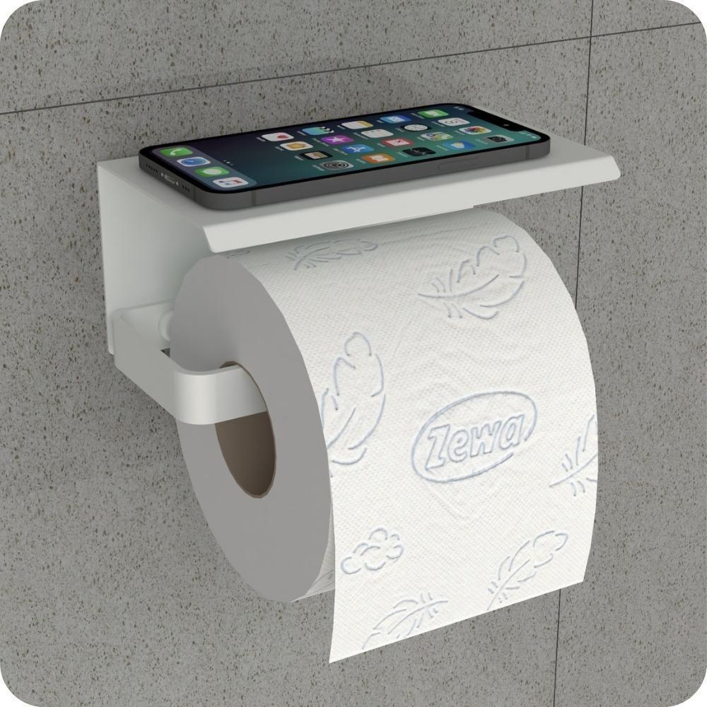 Kit Acessórios Para Banheiro Branco 4 Peças Max - 4