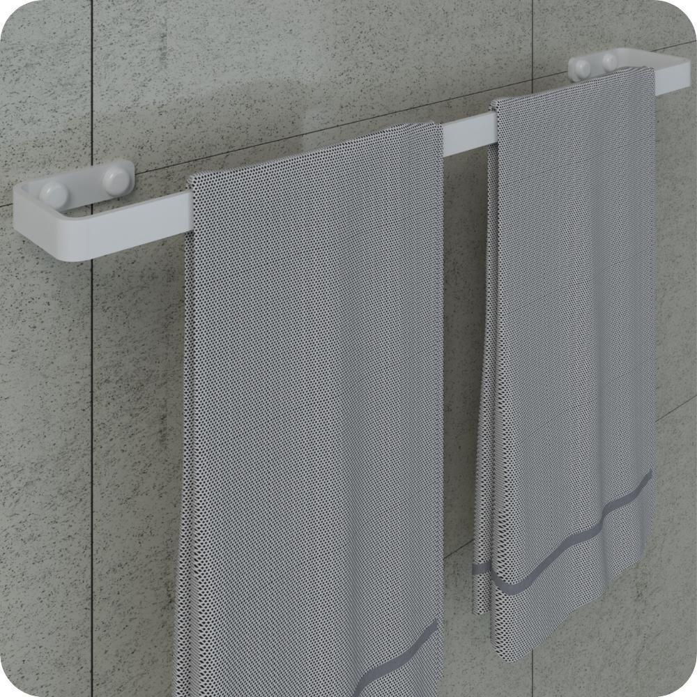 Kit Acessórios Para Banheiro Branco 4 Peças Max - 6