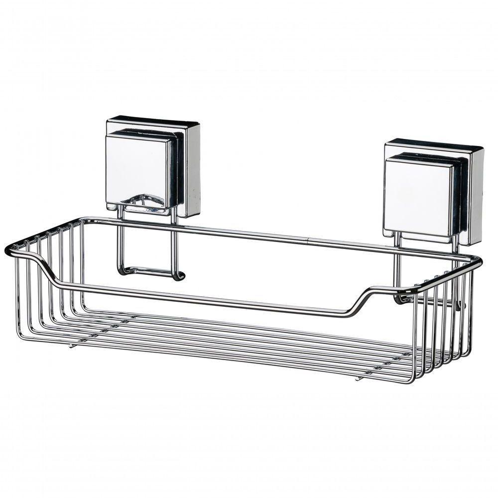 Suporte Porta Shampoo Inox Ventosas Sucção Future 7001 - 2