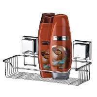 Suporte Porta Shampoo Inox Ventosas Sucção Future 7001 - 1