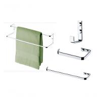 Porta Toalha Duplo 45Cm e de 30Cm Porta Papel Hig Cabide - 1