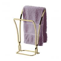 Porta Toalha Bancada Pia Lavabo Dourado 1608dd Future - 1