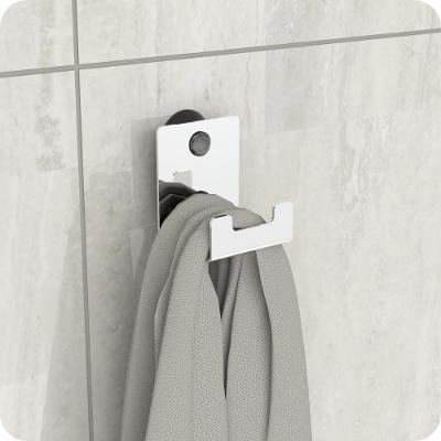 Gancho De Parede Inox Ventosa Toalha Cabide Banheiro Elg