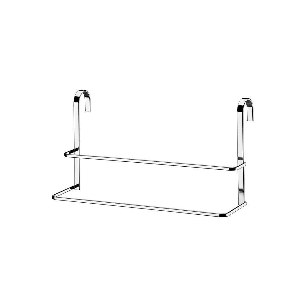 Porta Toalha Banheiro Sup Duplo 45Cm Encaixe Box Future 1612 - 2