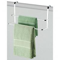 Porta Toalha Banheiro Sup Duplo 45Cm Encaixe Box Future 1612 - 1