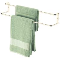 Porta Toalha Dourado Sup P/ Toalha Duplo 60 Cm Future 1668dd - 1