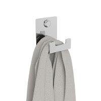 Gancho De Parede Inox Toalha Cabide Banheiro Elg - 3