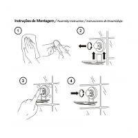 Porta Toalha Cabide Gancho Utensilios Future 4007