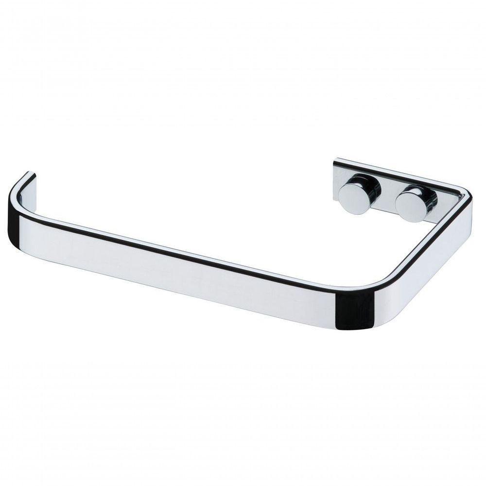 Kit Future Cromado Porta Toalha toalheiro papeleira Cabide - 4