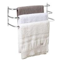 Porta Toalhas Toalheiro Triplo para Porta ou Parede 60cm - 1
